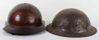 WW2 British 1st (Wickford) Battalion Essex Home Guard Private Purchase Steel Helmet