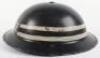 WW2 British Special Constabulary / Police Commanders Steel Helmet - 4