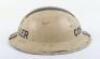 WW2 British Home Front Sub Controller Steel Helmet - 4