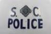 WW2 British Special Constabulary Police Inspectors Steel Helmet - 2