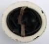 WW2 British Special Constabulary Police Inspectors Steel Helmet - 8