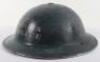 WW2 British Home Front Docks Police Steel Helmet - 3