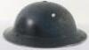 WW2 British Home Front Docks Police Steel Helmet - 5