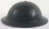 WW2 British Home Front Docks Police Steel Helmet - 6