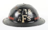 WW2 British Auxiliary Fire Service (A.F.S) Steel Helmet