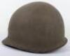 Historically Important WW2 American M1 Helmet Belonging to Major General Robert McGowan Littlejohn, Chief Quartermaster for the European Theatre of Operations (E.T.O), Hugely Responsible for the Equipment of the US Troops During the D-Day Landings and the - 5