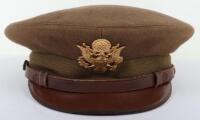 WW2 American Officers Peaked Cap