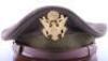 WW2 American Officers Peaked Cap - 8