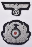 Kriegsmarine Administration Officers Peaked Cap Insignia
