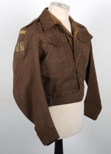 WW2 British 3rd (Hertford) Battalion Hertfordshire Home Guard Battle Dress Blouse