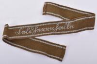 Scarce German Wehrmacht Panzer-Grenadier Division Feldherrnhalle Tunic Cuff Title