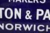 Enamel Factory Sign for Aircraft Manufacturers Boulton & Paul Ltd Norwich - 4