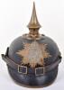 Imperial German Saxon One Year Volunteers (Einj&auml;hrig-Freiwilligen) Pickelhaube