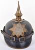 Imperial German Saxon One Year Volunteers (Einjährig-Freiwilligen) Pickelhaube