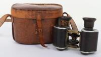 Pair of WW1 Binoculars Attributed to Sergeant A G Champion Princess Patricia’s Canadian Light Infantry (P.P.C.L.I)