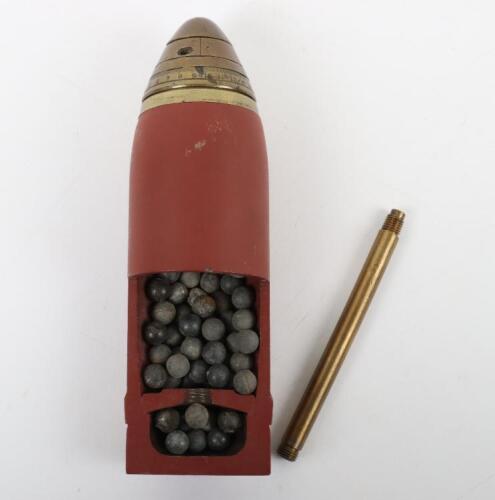 Inert Sectioned 13 pdr Shrapnel Shell