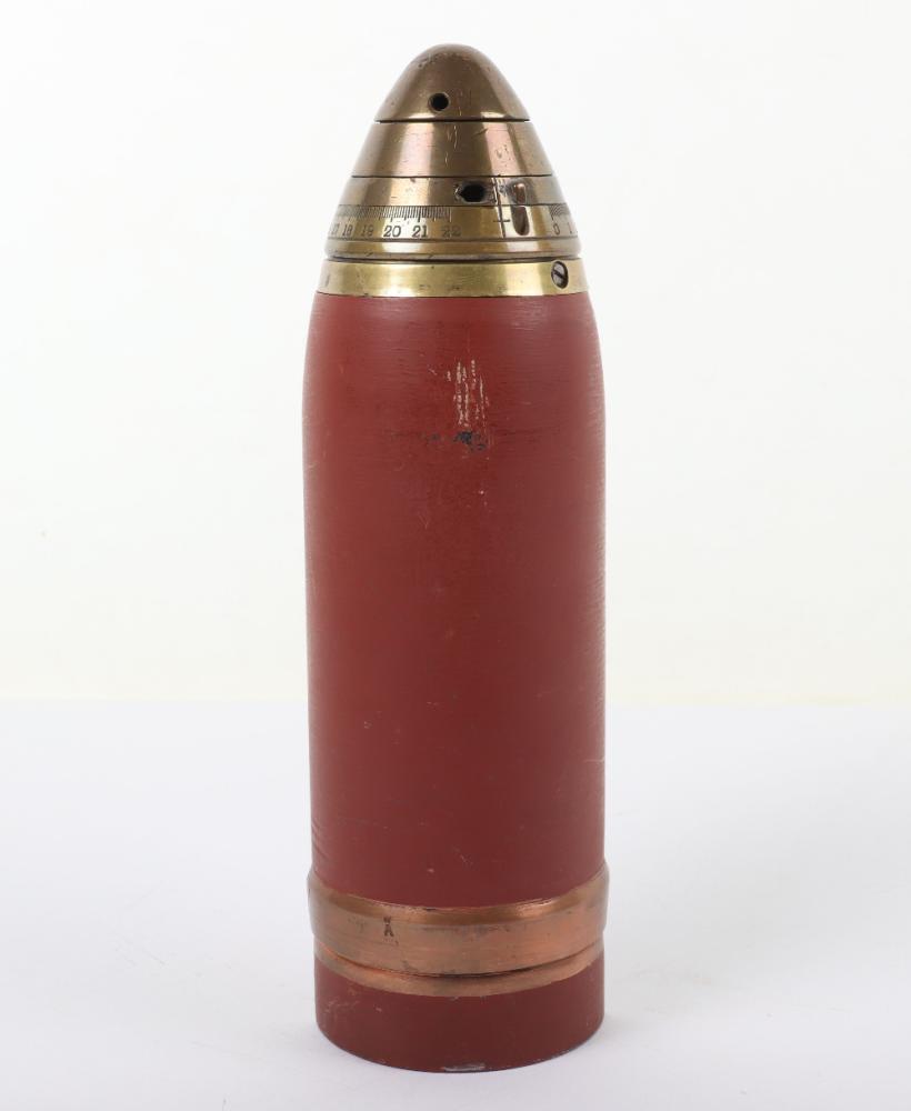Inert Sectioned 13 pdr Shrapnel Shell