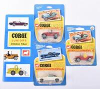 Three Corgi Juniors Whizzwheels U.S.A. Cars