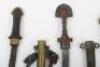 3x Assorted Moroccan Daggers Jambya / Koumya - 2