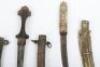 3x Assorted Moroccan Daggers Jambya / Koumya - 6