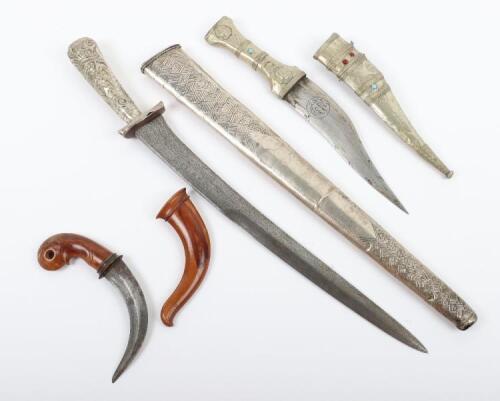 Silver Mounted Malayan Dagger