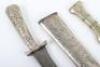 Silver Mounted Malayan Dagger - 4