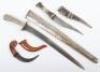 Silver Mounted Malayan Dagger - 5