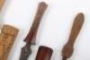 3x Assorted Indonesian Spear Heads - 3