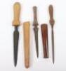 3x Assorted Indonesian Spear Heads - 5
