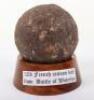 Battle of Waterloo Battlefield Excavated 12lb French Cannon Ball - 3