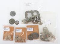 An Assortment of Relics Found at Mont St Jean and Quatre Bras on the Waterloo Battlefields