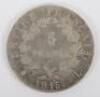 French 5 Francs Coin 1815 Found at Waterloo - 2