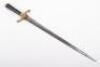 French Napoleonic Naval Officers Regulation Dirk, Circa 1805 - 10