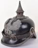 Fine 1915 Dated Imperial German M-15 Prussian Pickelhaube - 3