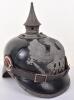 Fine 1915 Dated Imperial German M-15 Prussian Pickelhaube - 4