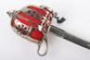George VI Gordon Highlanders Officers Basket Hilt Broadsword by Wilkinson, Belonging to Lieutenant James Dunlop 1st Battalion Gordon Highlanders, Taken Prisoner of War on 12th June 1940 at St Valery - 3