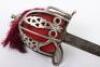 George V Seaforth Highlanders Officers Basket Hilt Broadsword by Wilkinson - 3