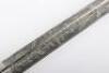 George V Seaforth Highlanders Officers Basket Hilt Broadsword by Wilkinson - 11