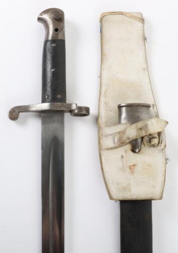 British 1887 Pattern Martini Henry Sword Bayonet