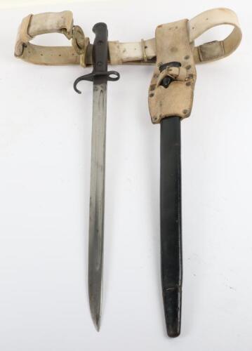 British 1907 Hook Quillon Bayonet