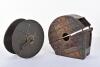 Scarce Camouflaged Battle Damaged German MG 08/15 Machine Gun Drum Magazine - 4