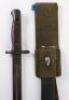 British 1918 Dated 1907 Pattern Bayonet by Vickers