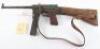 Rare Deactivated WW2 French MAS-38 Sub Machine Gun of Captain R D George South Wales Borderers / Parachute Regiment