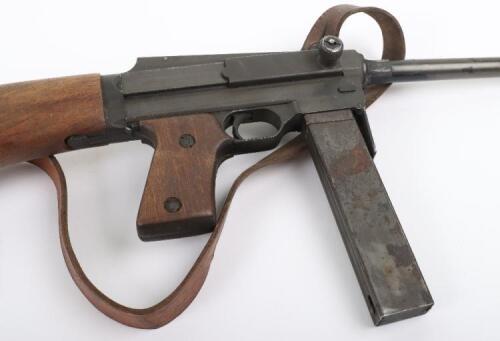 Rare Deactivated WW2 French MAS-38 Sub Machine Gun of Captain R D ...