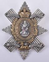 The Royal Highlanders Black Watch Officers Glengarry Badge