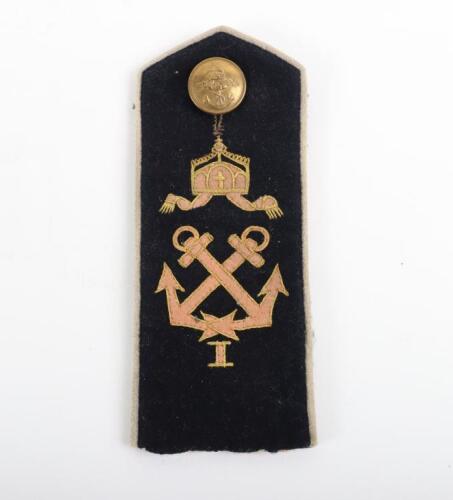 Imperial German 1st See Battalion Shoulder Strap
