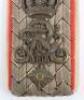 Imperial German 143rd Infantry Regiment Officers Shoulder Strap - 6
