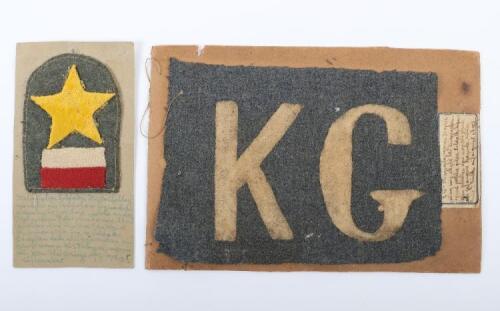 Imperial German / Austrian Cloth Insignia