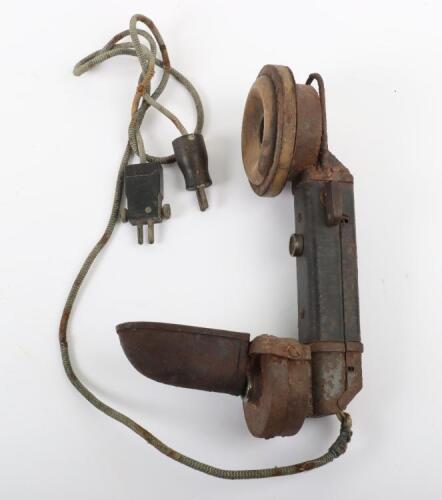 WW1 German Field Telephone Handset,