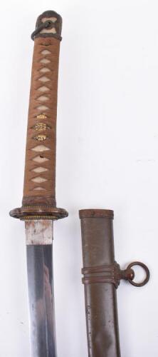 WW2 Japanese Army Officers Sword Katana